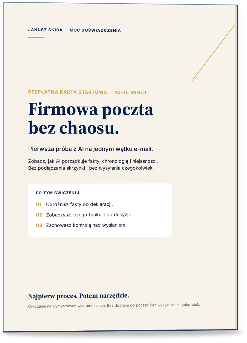 Okładka: Firmowa poczta bez chaosu